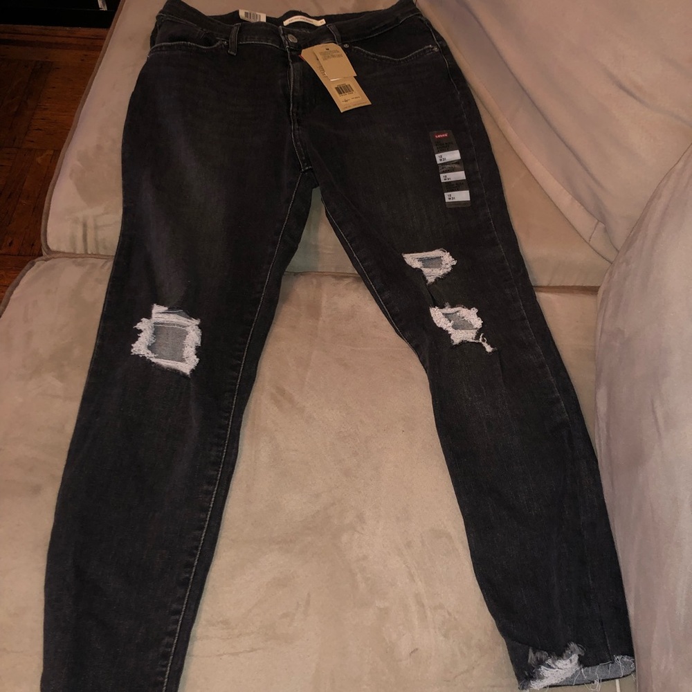 Levi’s 721 High Rose Skinny Ankle Jeans Sz 12 (31)